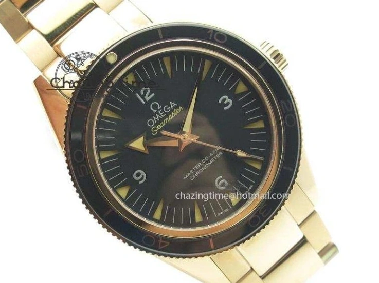 0123 Vibrant Seamaster 300 Master Co-Axial Liquidmetal V6F Best Edition RG On RG Bracelet A8400 (Free Nylon Strap) 8265